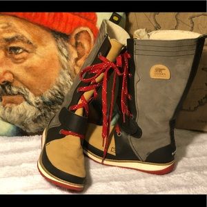 SOREL multi-colored snow boots